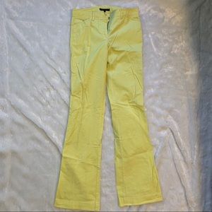 Theory Yellow Corduroys